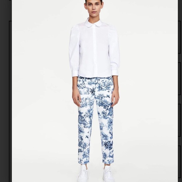 Zara Porcelain Pants - Picture 4 of 4